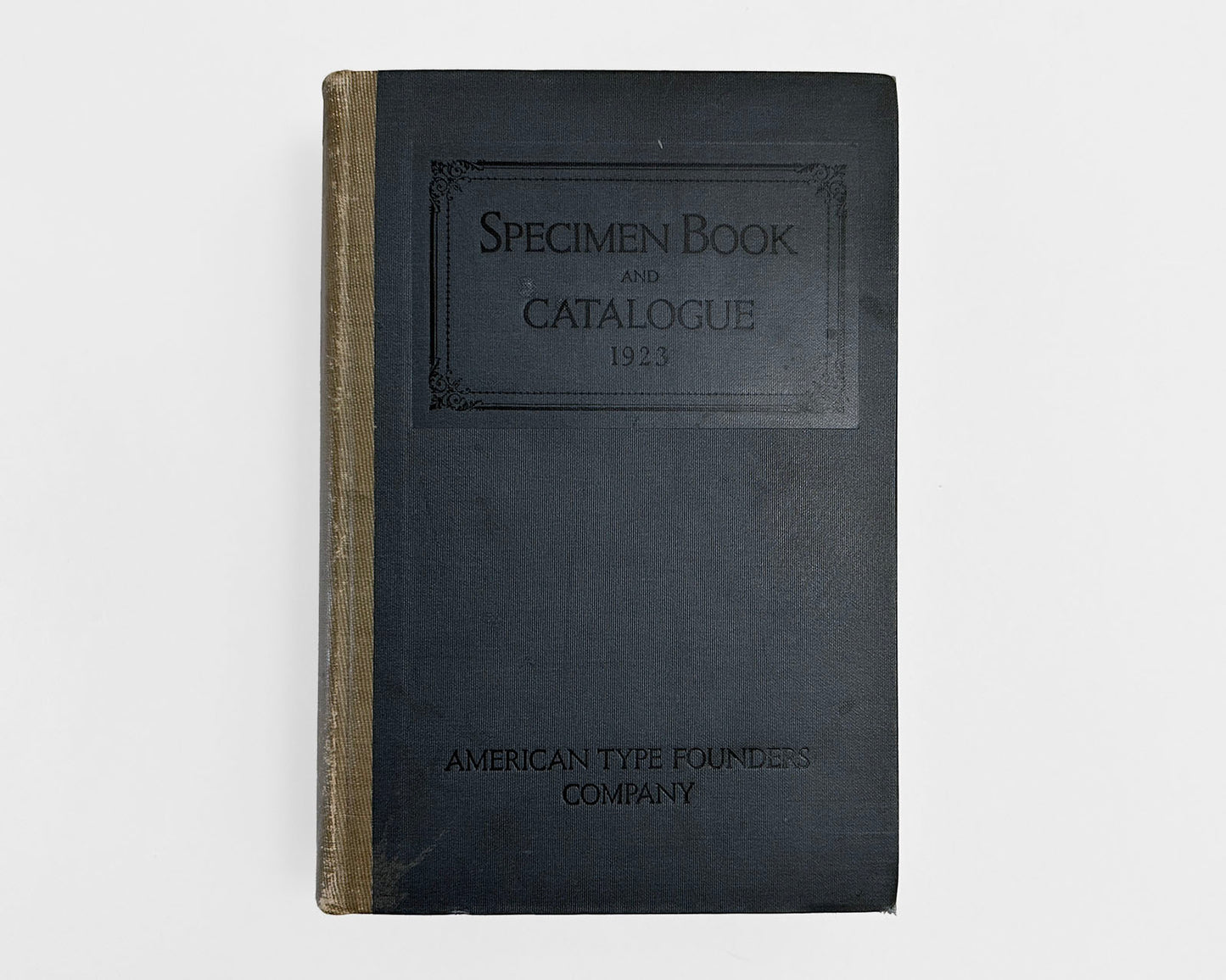 Specimen Book and Catalogue 1923, American Type Founders Company (ATF)