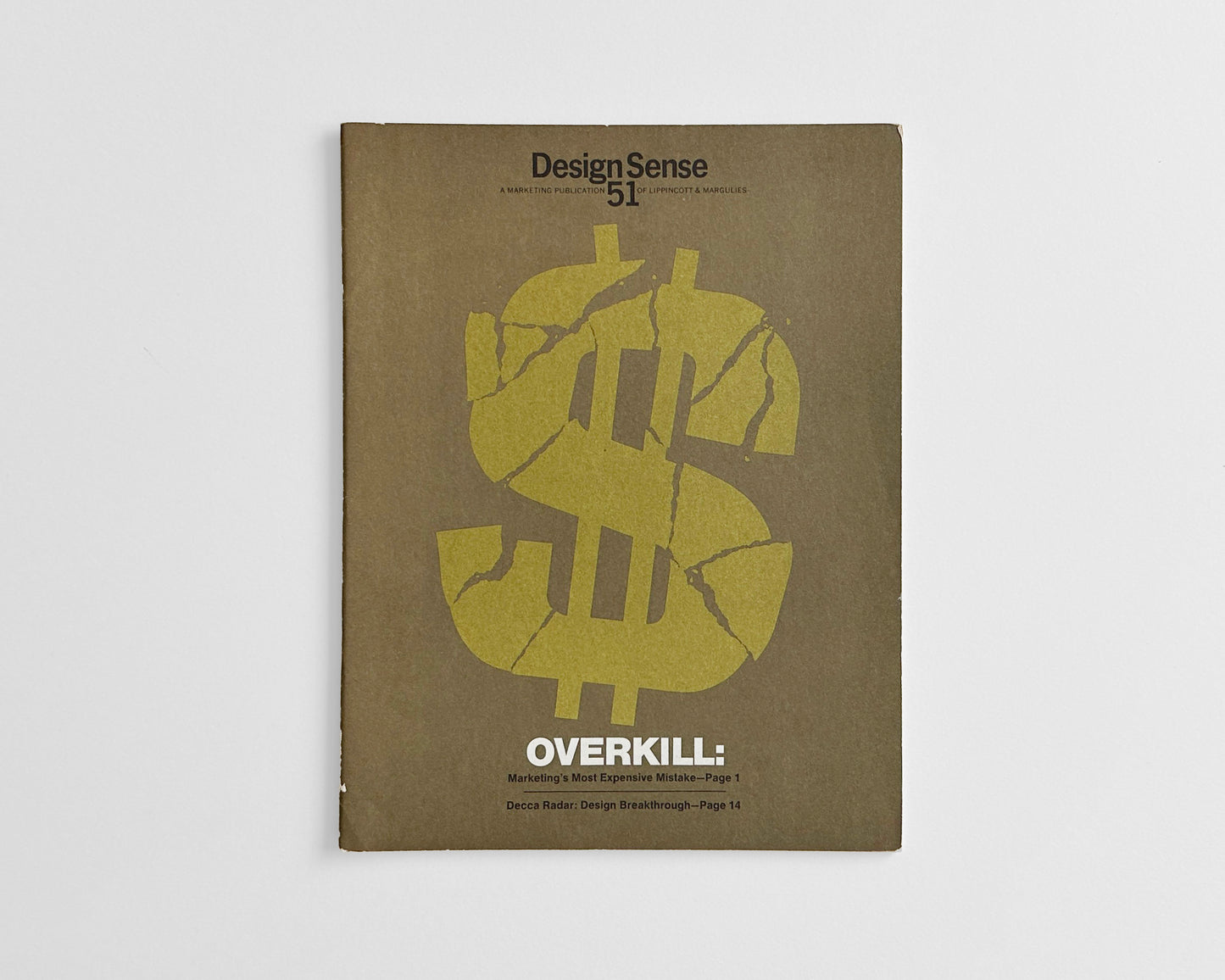 Lippincott & Margulies, 1960s Design Sense Publication Collection
