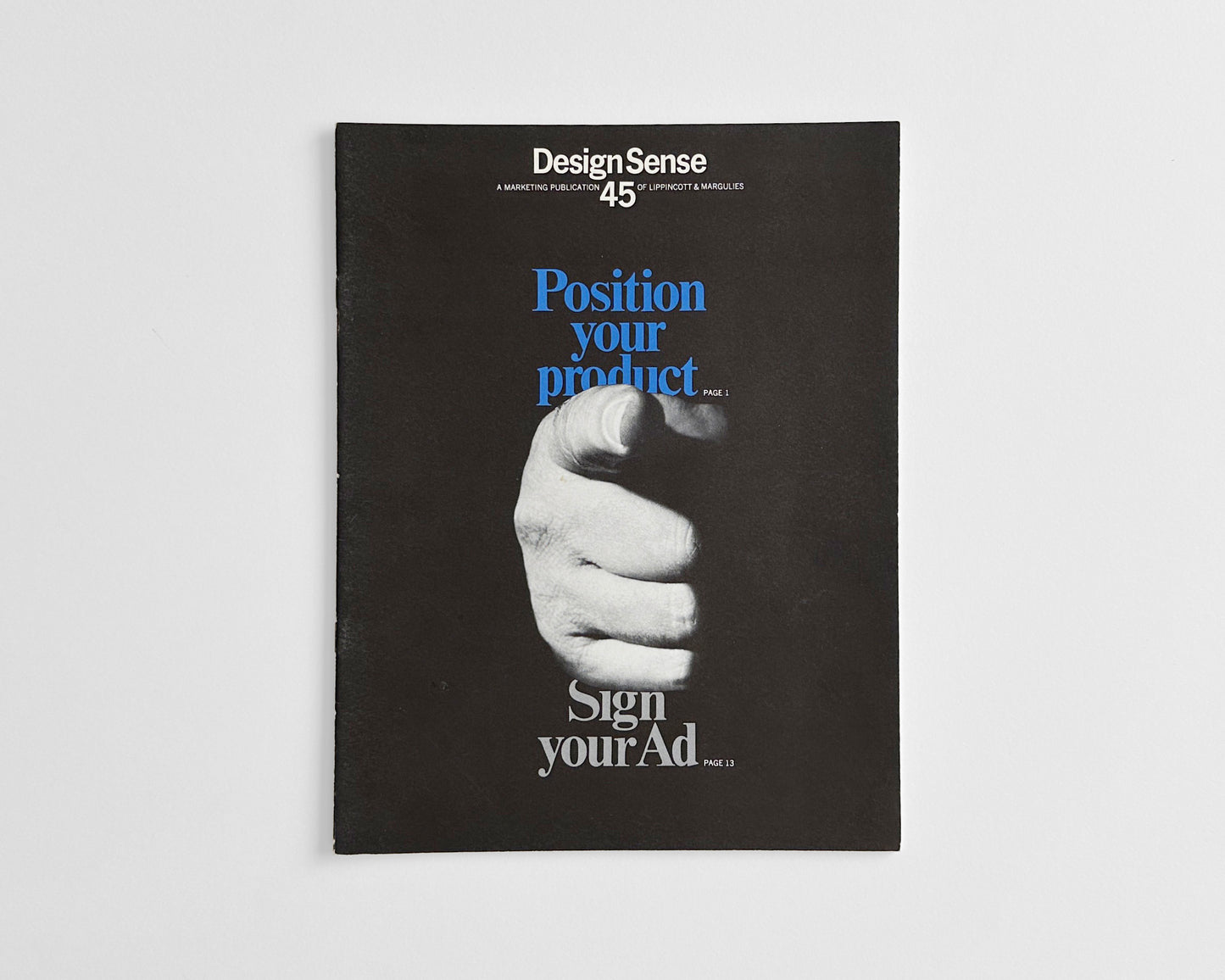 Lippincott & Margulies, 1960s Design Sense Publication Collection