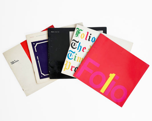 Folio : (5) Promotional Booklets (Chermayeff & Geismar; Silverstein, CIBA, Tscherny, Lois)