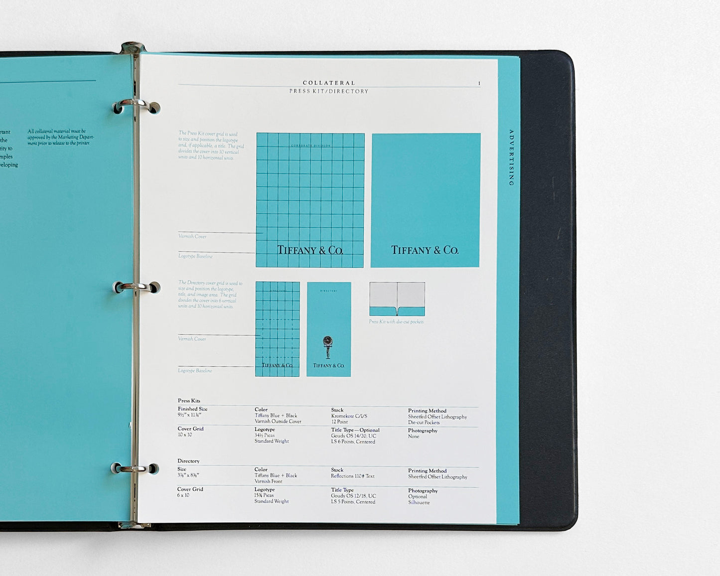 Tiffany & Co. Original Graphic Standards Manual