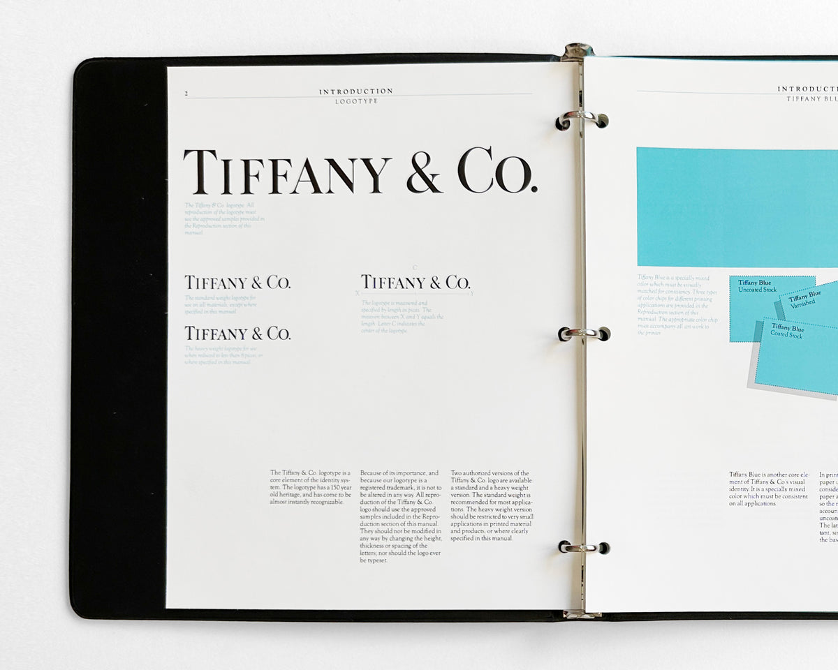 Tiffany & Co. Original Graphic Standards Manual – Display