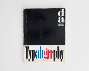 Special Issue Theme on Typography : Typahgrrphy cover by Herb Lubalin and Tom Carnese