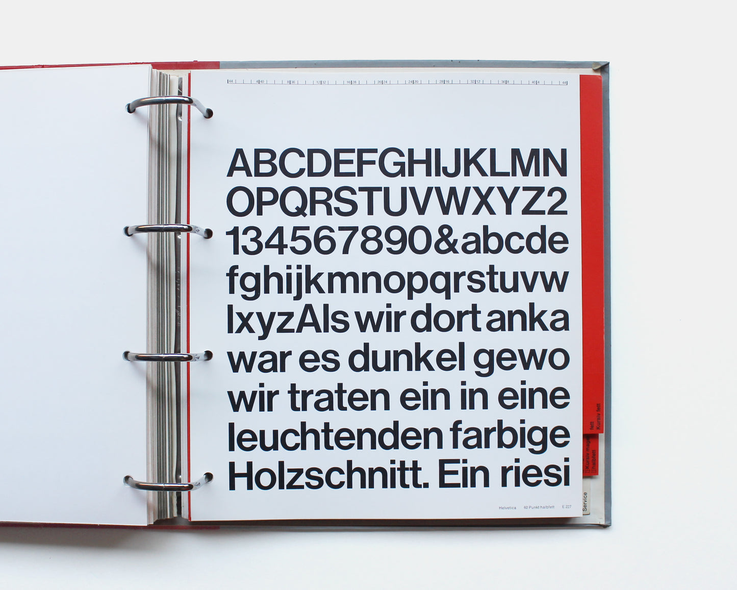 Helvetica Handbücher guter Druckschriften, 1968