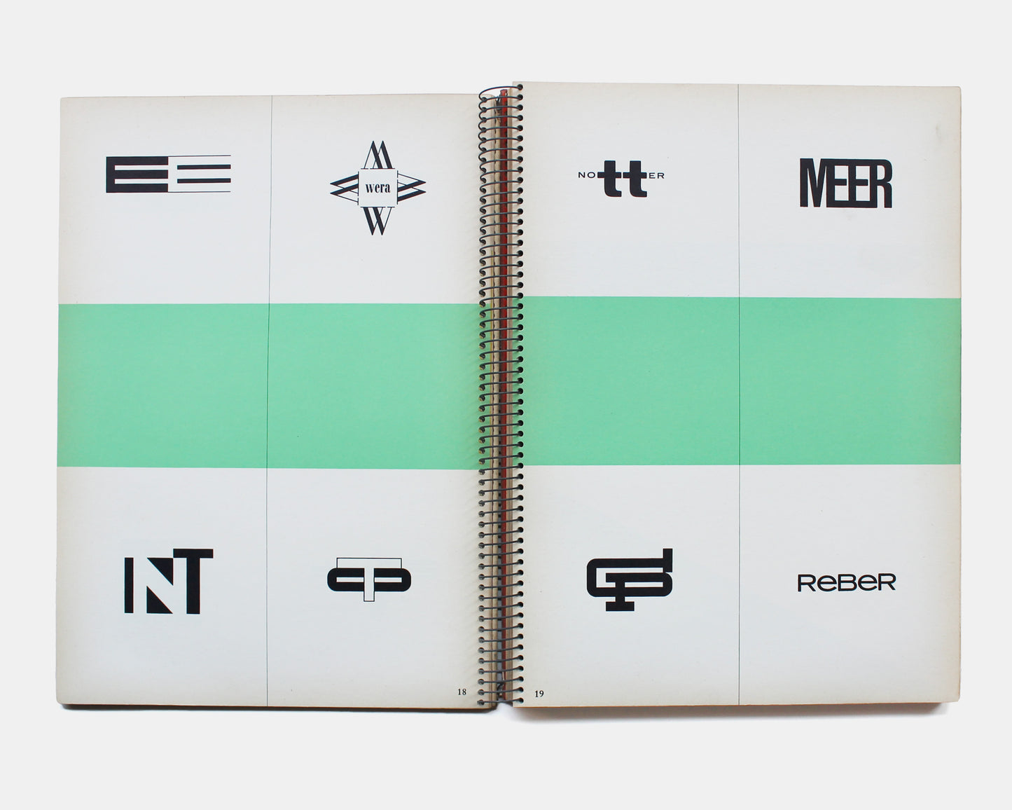 Typographie: Walter Marti
