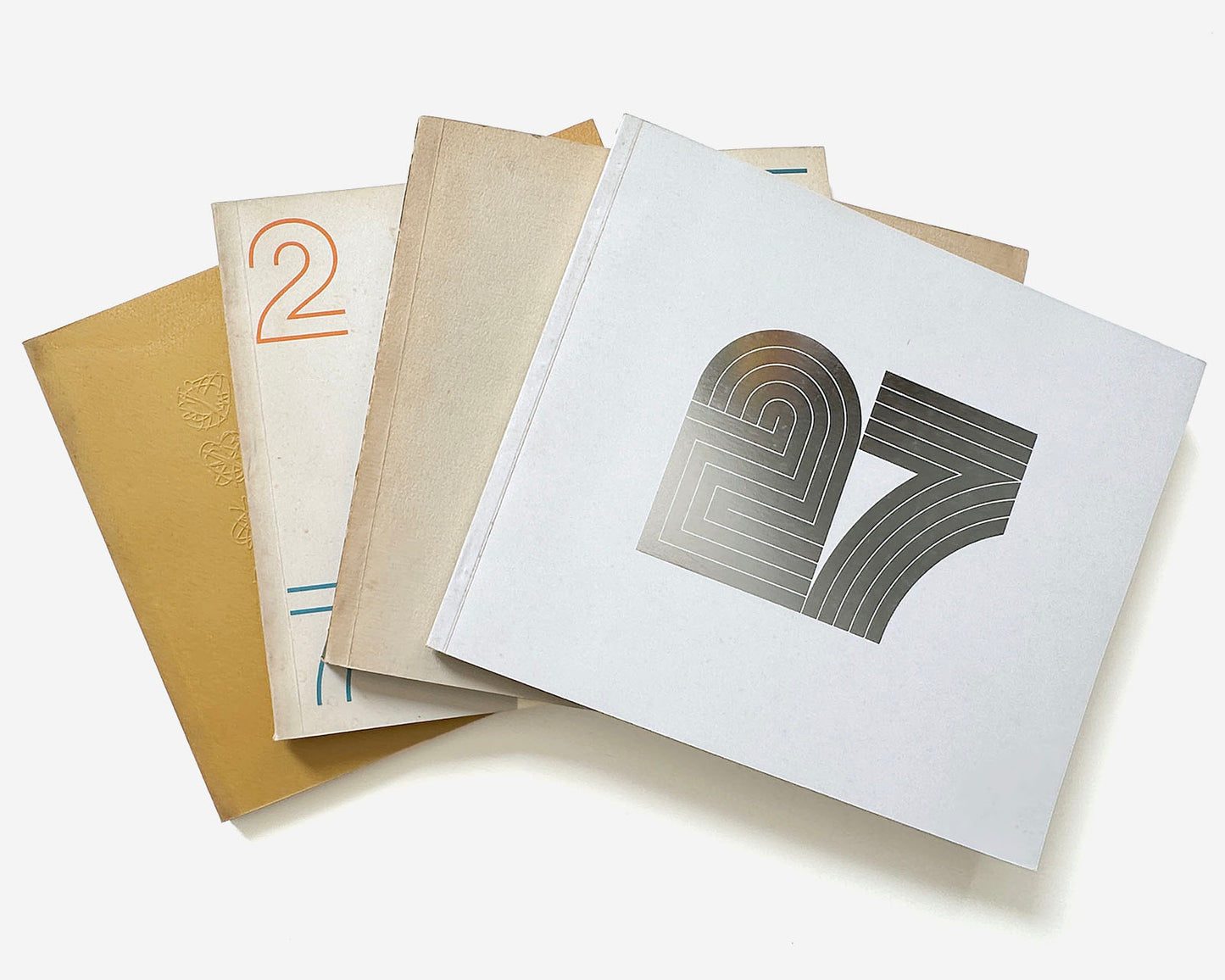 (4) Volumes — 27 Chicago Designers Annuals, 1963–1973 [Morton Goldsholl, John Massey]