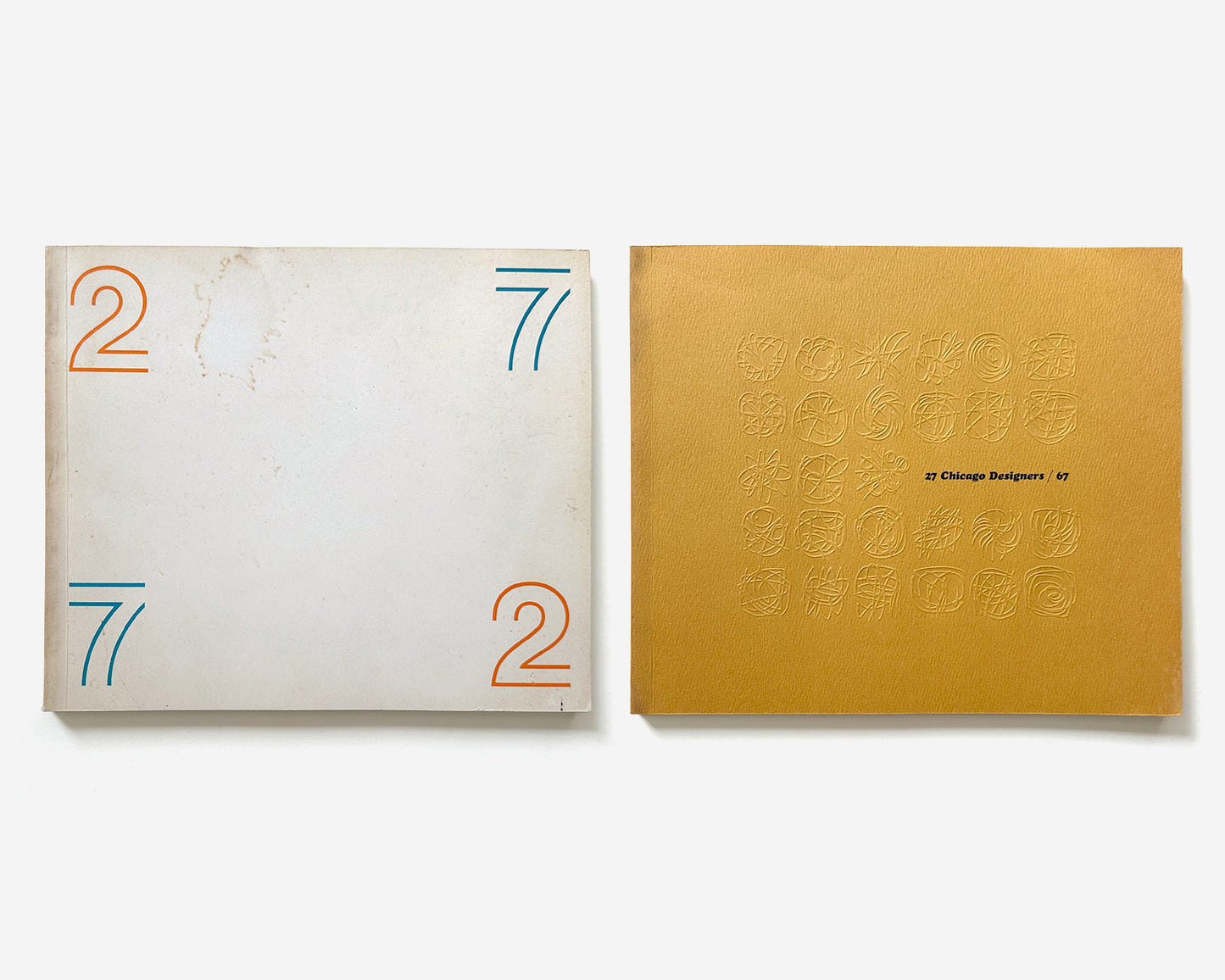 (4) Volumes — 27 Chicago Designers Annuals, 1963–1973 [Morton Goldsholl, John Massey]
