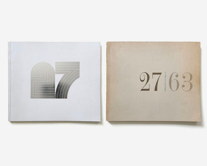 (4) Volumes — 27 Chicago Designers Annuals, 1963–1973 [Morton Goldsholl, John Massey]