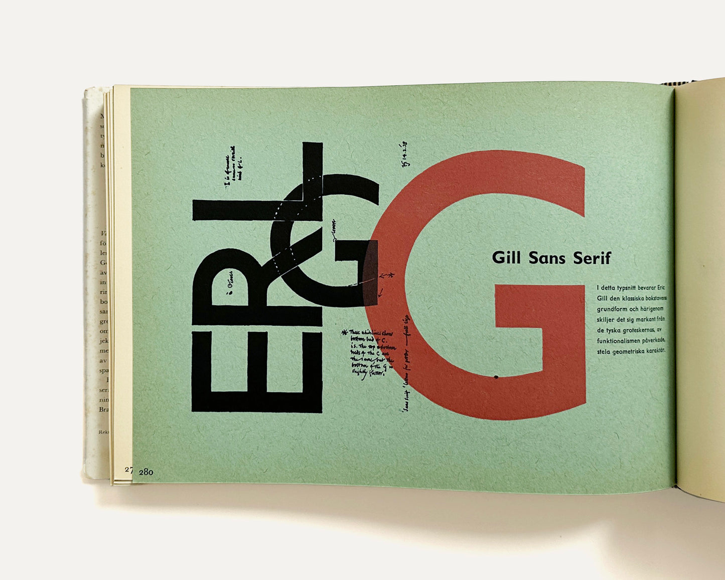 Våra bokstäver [Our Letters]: 1st ed., 1959-60 by Swedish Typographer Erik Lindegren