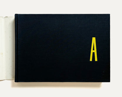 Våra bokstäver [Our Letters]: 1st ed., 1959-60 by Swedish Typographer Erik Lindegren