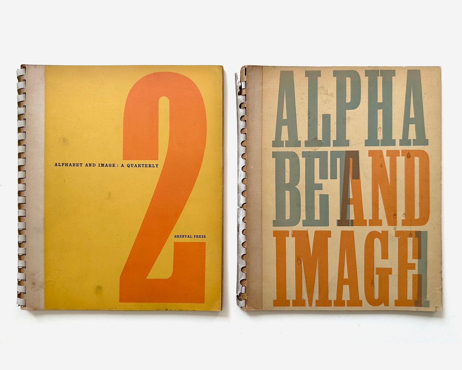 Alphabet and Image: Quarterly of Typography and Graphic Arts,  1946 [Robert Harling, Complete 1-8]
