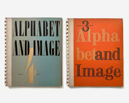 Alphabet and Image: Quarterly of Typography and Graphic Arts,  1946 [Robert Harling, Complete 1-8]