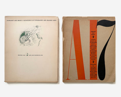 Alphabet and Image: Quarterly of Typography and Graphic Arts,  1946 [Robert Harling, Complete 1-8]