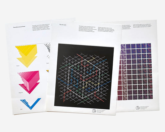 PDR — Pastore DePamphilis Rampone, Computer Graphic Impressions, 1987 [Paul Rand, Promotional Sales Folder]