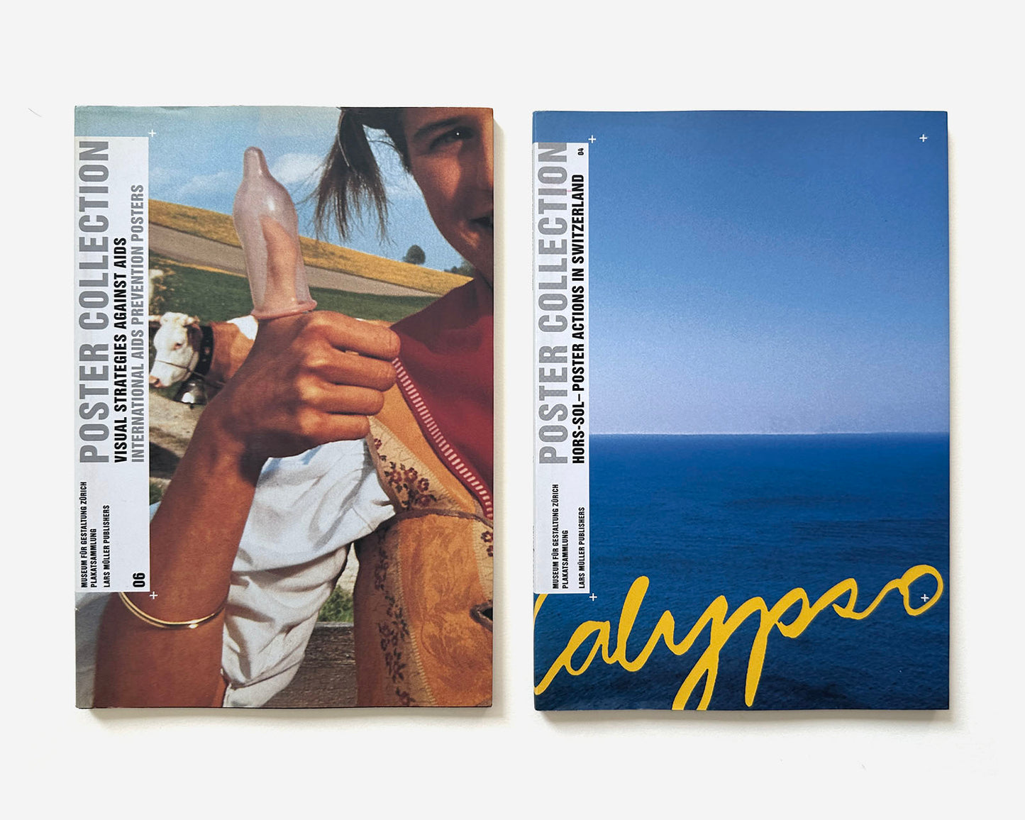 (8) Volumes — Poster Collection, Lars Müller and Museum für Gestaltung Zürich [01, 02, 04, 06, 08, 22, 24, 28]