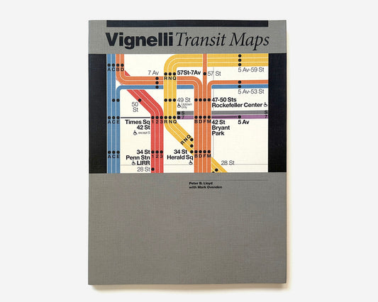 Vignelli Transit Maps by Peter B. Lloyd, 2012 [Massimo Vignelli; Unimark, New York City Subway]