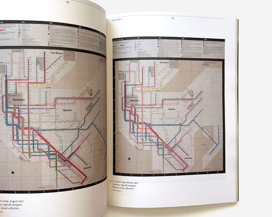 Vignelli Transit Maps by Peter B. Lloyd, 2012 [Massimo Vignelli; Unimark, New York City Subway]