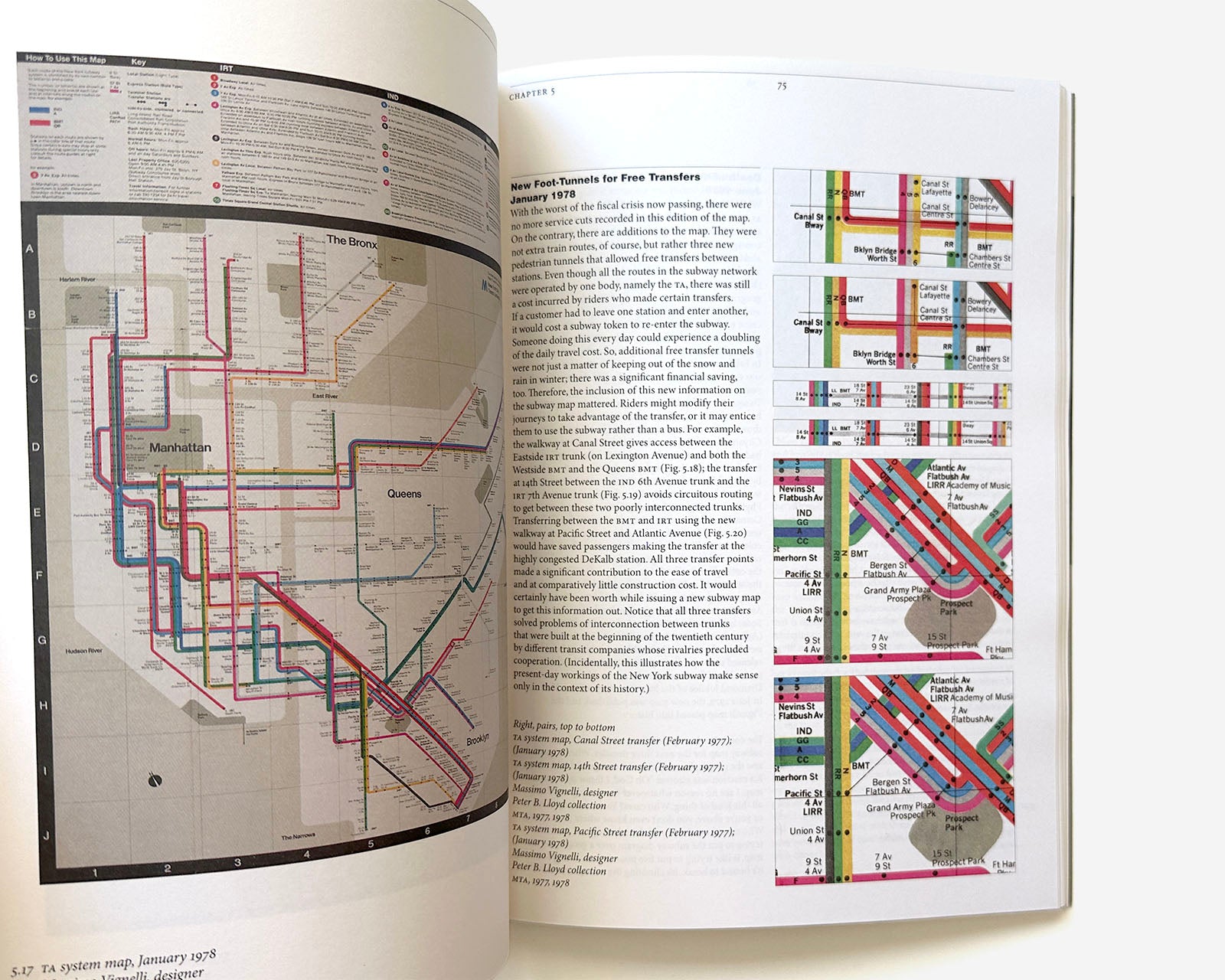 Vignelli Transit Maps by Peter B. Lloyd, 2012 [Massimo Vignelli; Unimark, New York City Subway]