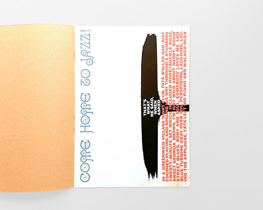 About U.S. — Experimental Typography ... Come Home to Jazz, No. 1 [Herb Lubalin]