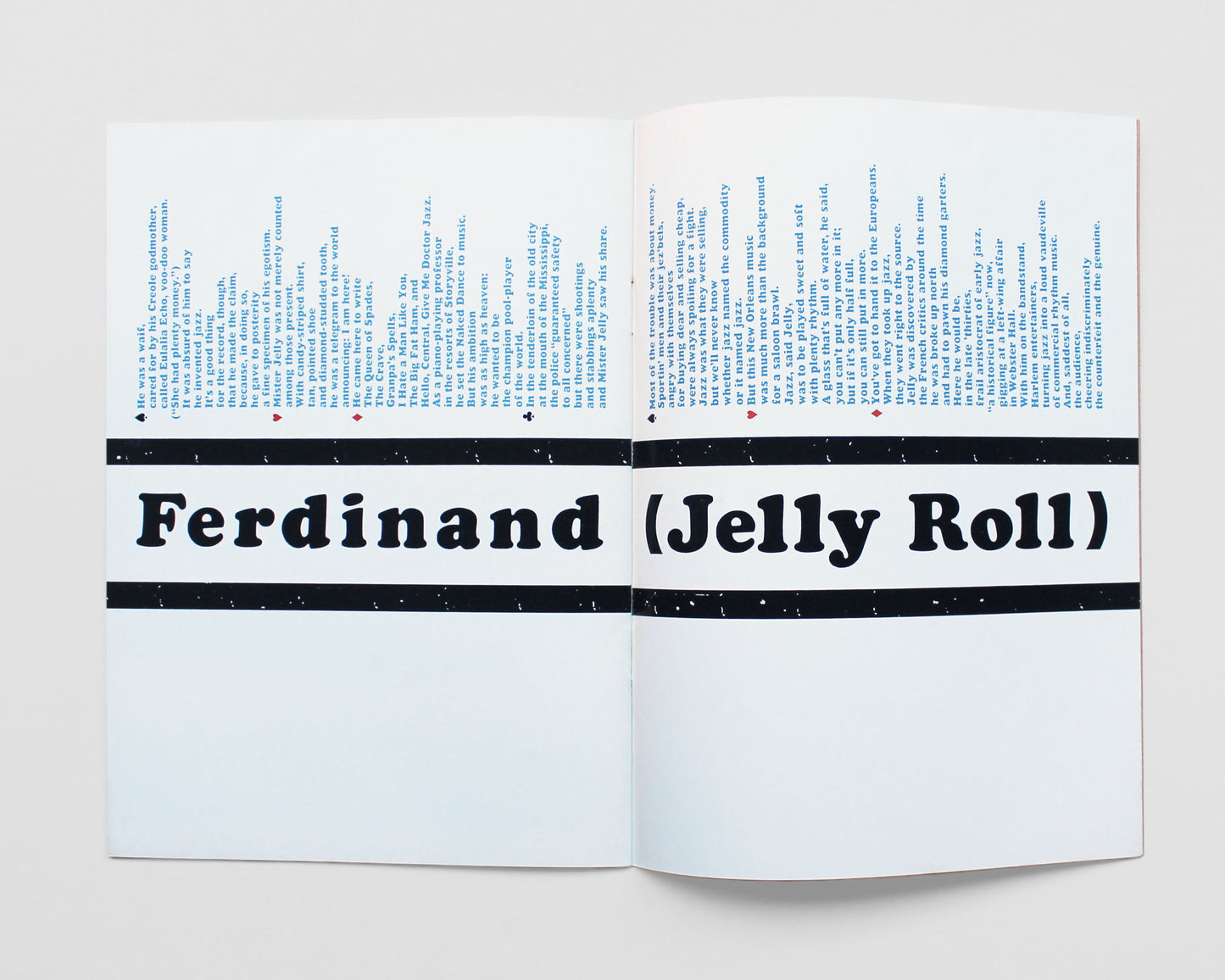 About U.S. — Experimental Typography ... Come Home to Jazz, No. 1 [Herb Lubalin]
