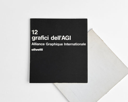 12 grafici dell’ AGI Alliance Graphique Internationale, 1984 [Olivetti]