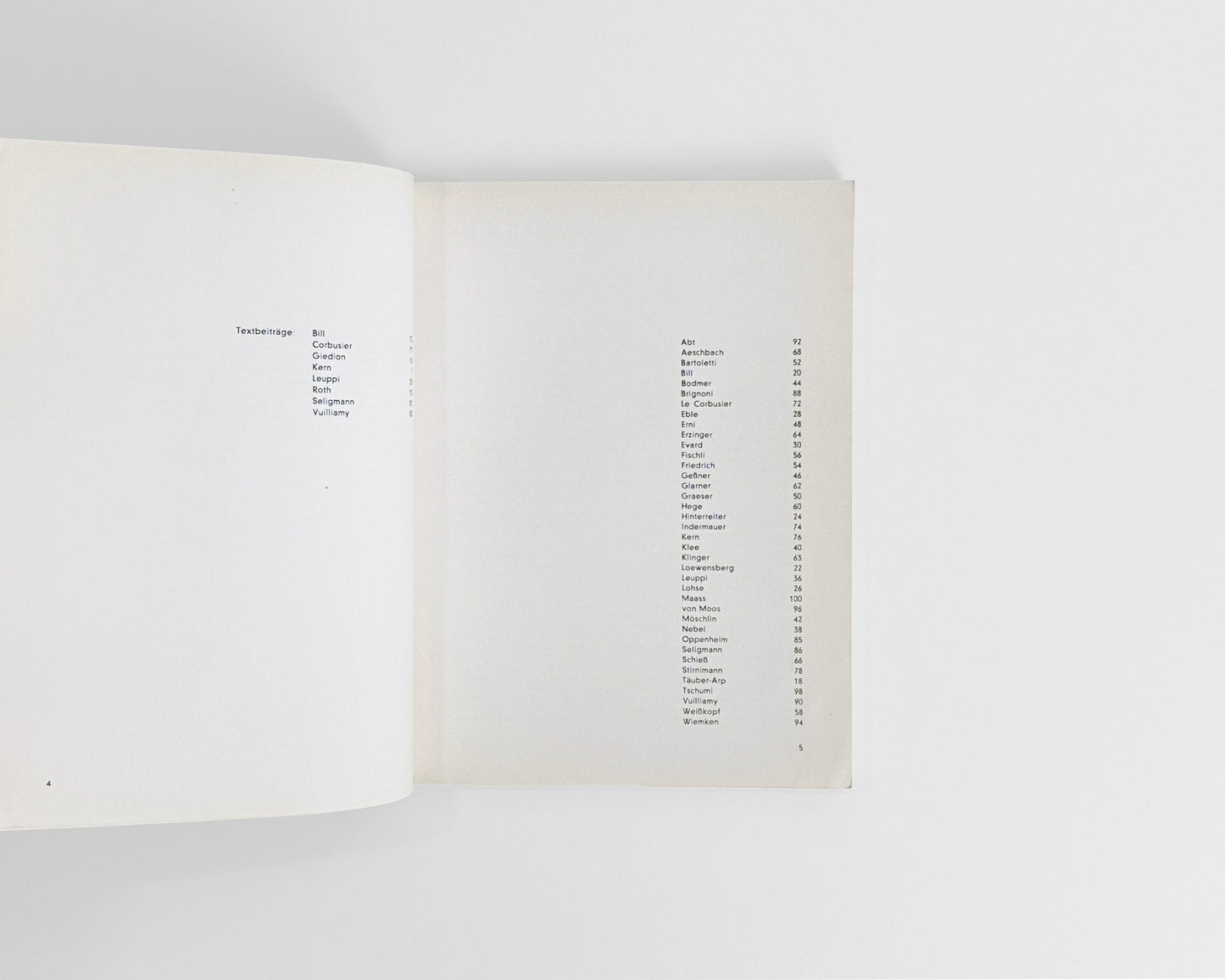 Almanach neuer Kunst in der Schweiz : Almanac of New Art in Switzerland, 1940 [Richard Paul Lohse]