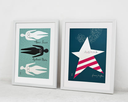 Alvin Lustig, Book Jacket Designs, New Directions, New Classics, 2006 [4 Silkscreen Prints, Limited Edition]