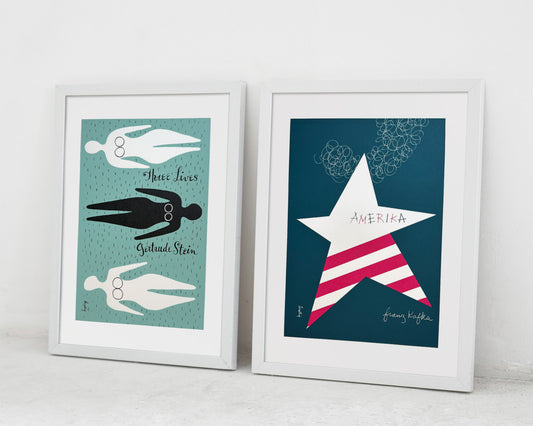 Alvin Lustig, Book Jacket Designs, New Directions, New Classics, 2006 [4 Silkscreen Prints, Limited Edition]