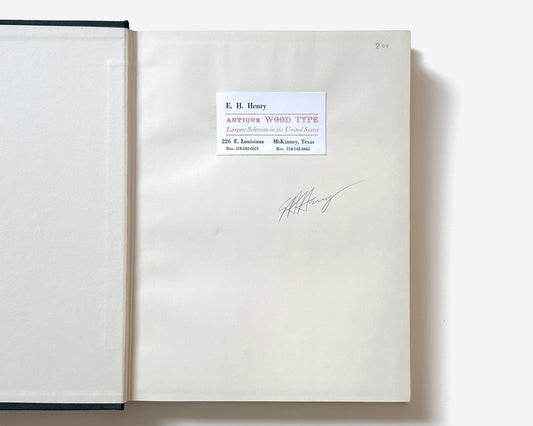 American Wood Type, 1828-1900: Notes on the Evolution of Decorated and Large Type, 1969 [Rob Roy Kelly, 1st ed. Hardcover]