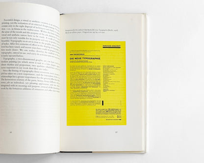 Asymmetric Typography, 1967 by Jan Tschichold [Ruari McLean, 1st English translation]
