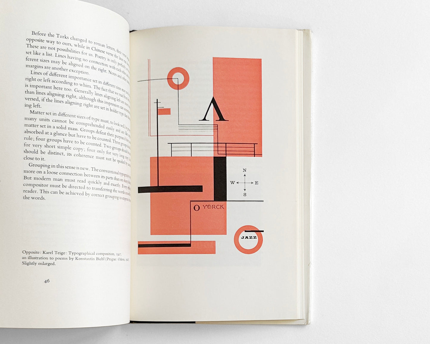 Asymmetric Typography, 1967 by Jan Tschichold [Ruari McLean, 1st English translation]