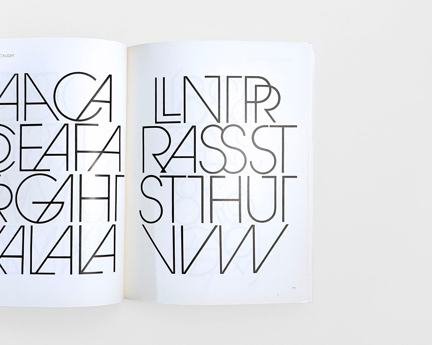Avant Garde Gothic Type Booklet by Lubalin, Burns & Co., Inc., 1970 [Herb Lubalin]