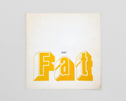 Baby Fat Typeface, Promotional Announcement Card, 1965 [Milton Glaser]
