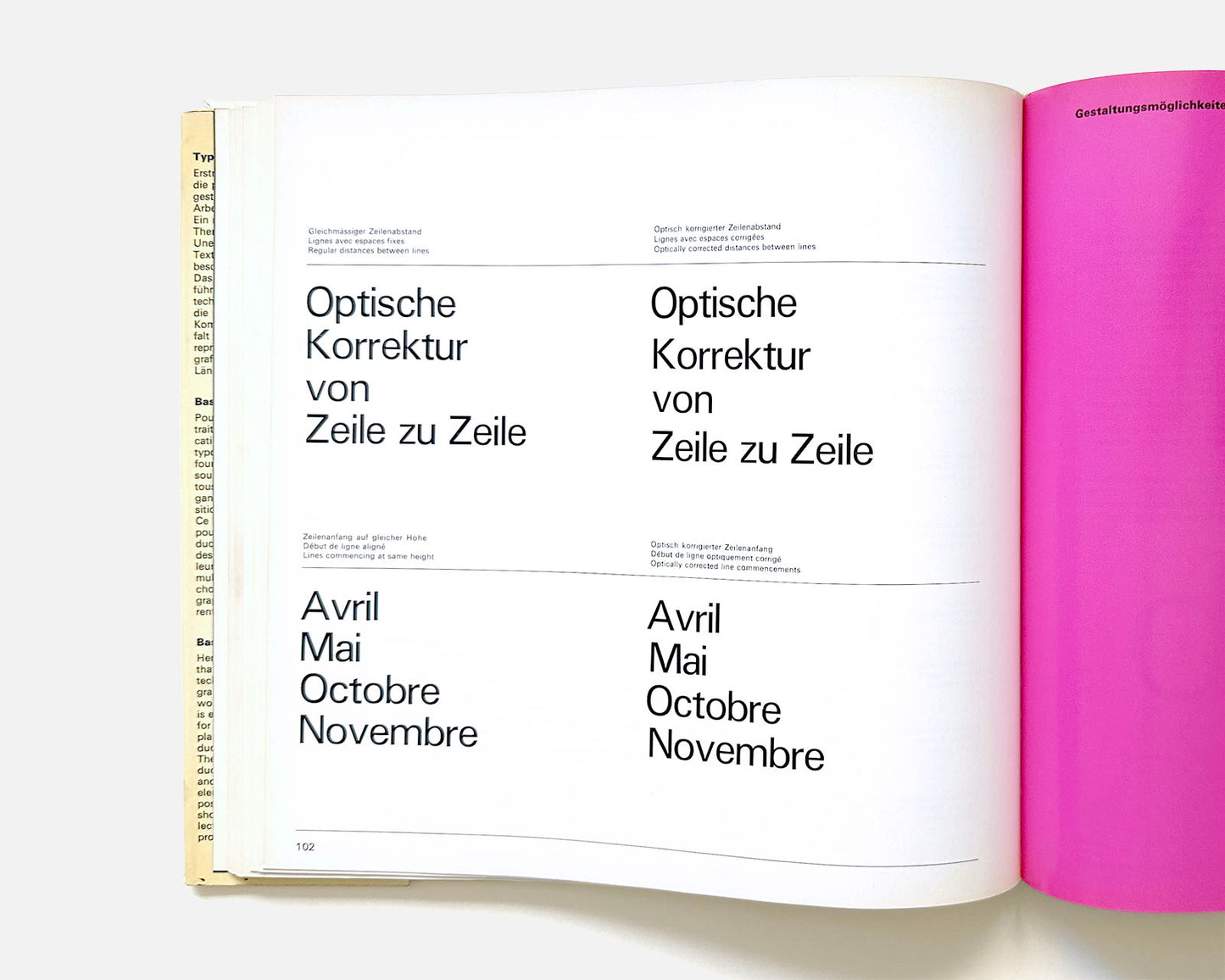 Basic Typography : Handbook of Technique and Design, 1972 [Ruedi Rüegg, Godi Fröhlich]
