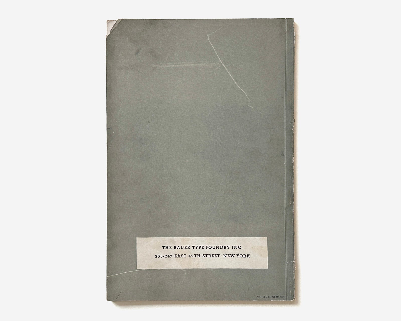 Bauer Beton Type Specimen, Bauer Type Foundry, 1931 by Heinrich Jost and Imre Reiner