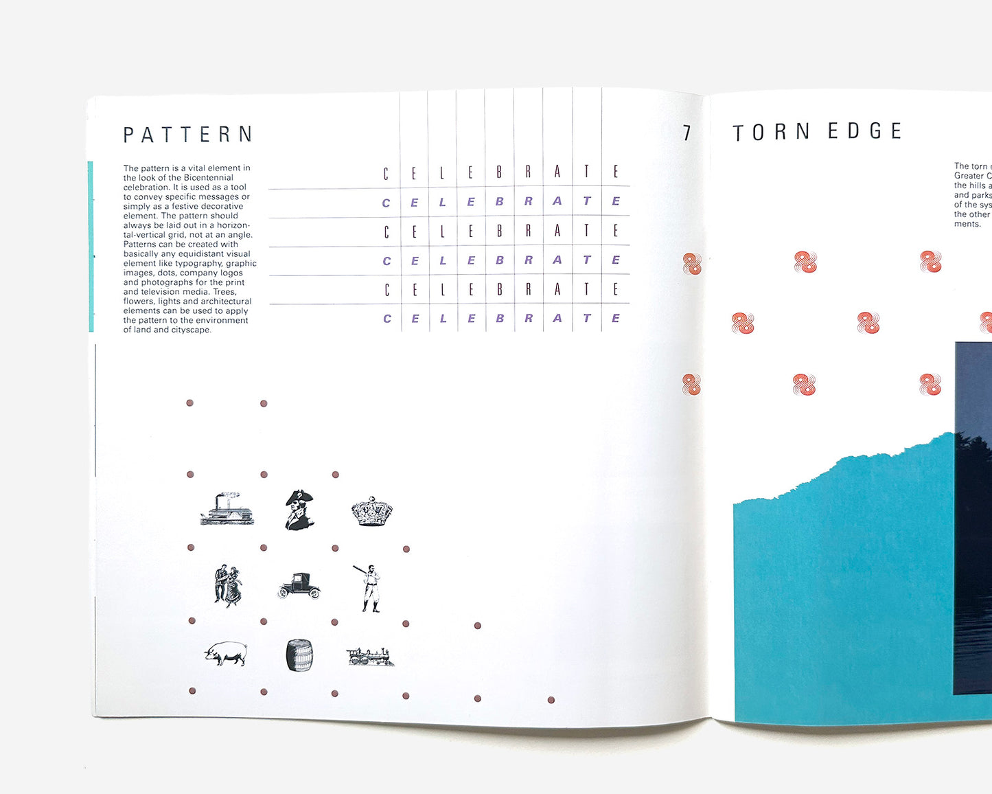 Design Standards Guide, Greater Cincinnati Bicentennial Celebration 1988 [Graphics: Schenker Probst Barensfeld]