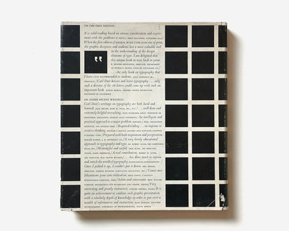 Design with Type by Carl Dair [1967, Hardcover with Jacket]