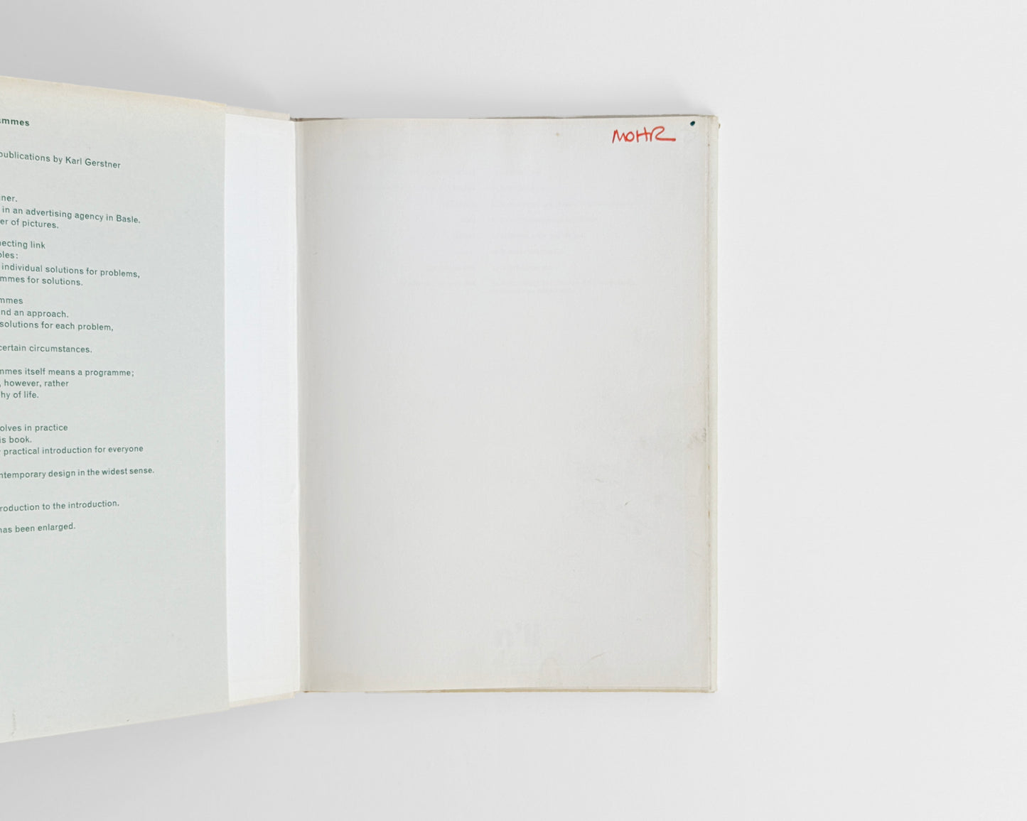 Designing Programmes: A compilation of four theoretical publications, 1968 [Karl Gerstner]