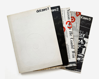Dot Zero, Complete Set, 1966-1968 [Massimo Vignelli, Unimark]