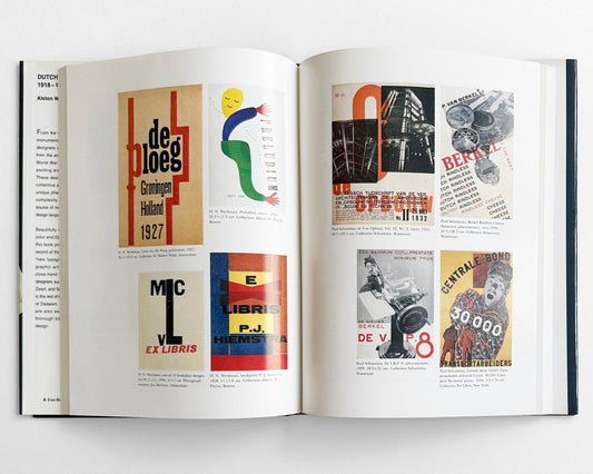 Dutch Graphic Design 1918–1945 by Alston W. Purvis, 1992 [De Stijl, Constructivism]