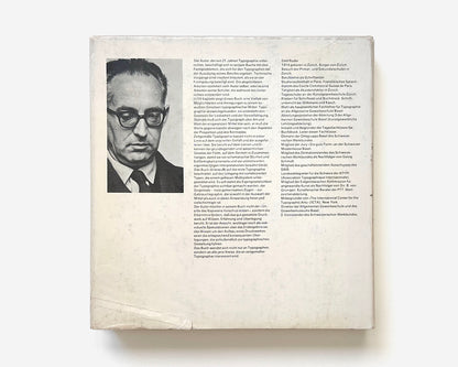 Typography: A Manual of Design, 1st ed., 1967 by Emil Ruder [ex-libris: I. M. Pei and Associates, Architects]