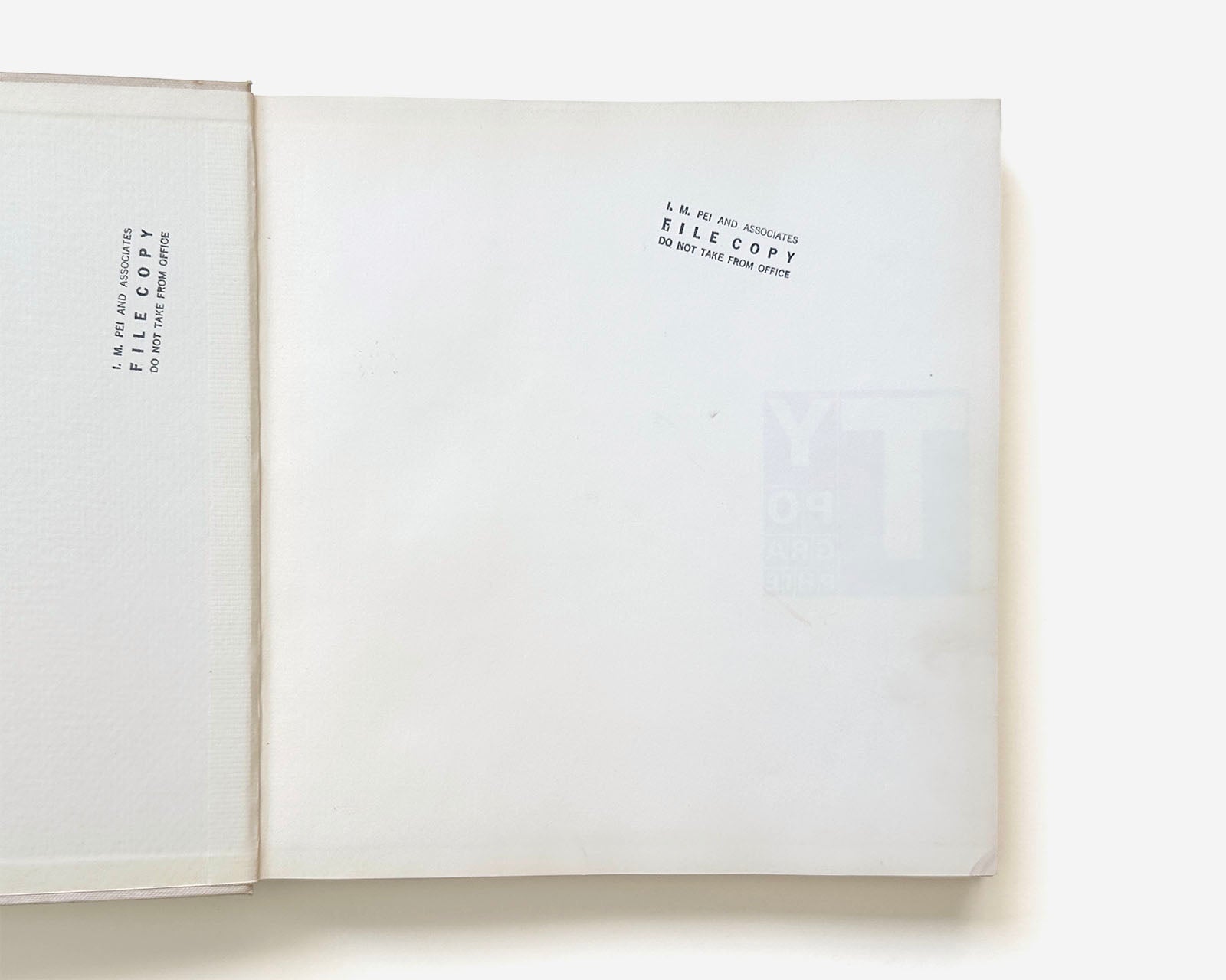 Typography: A Manual of Design, 1st ed., 1967 by Emil Ruder [ex-libris: I. M. Pei and Associates, Architects]