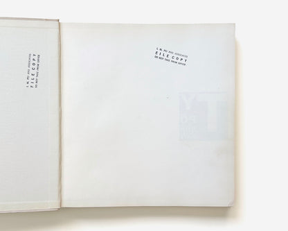 Typography: A Manual of Design, 1st ed., 1967 by Emil Ruder [ex-libris: I. M. Pei and Associates, Architects]