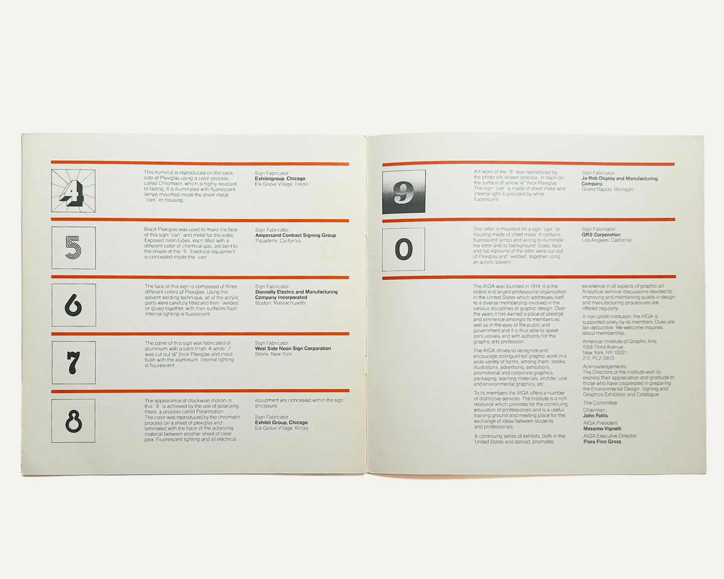 Environmental Design: Signing & Graphics [John Follis; Ex Libris Vignelli Associates]