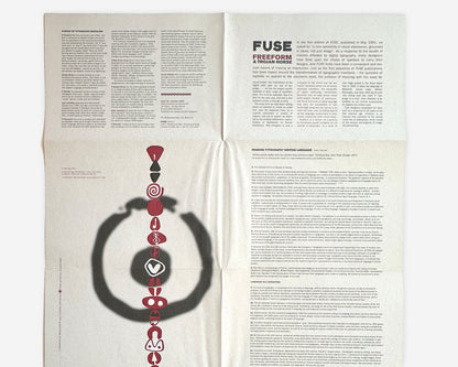 (4) FUSE Issues, 1991–2000 [Neville Brody, Jon Wozencroft]
