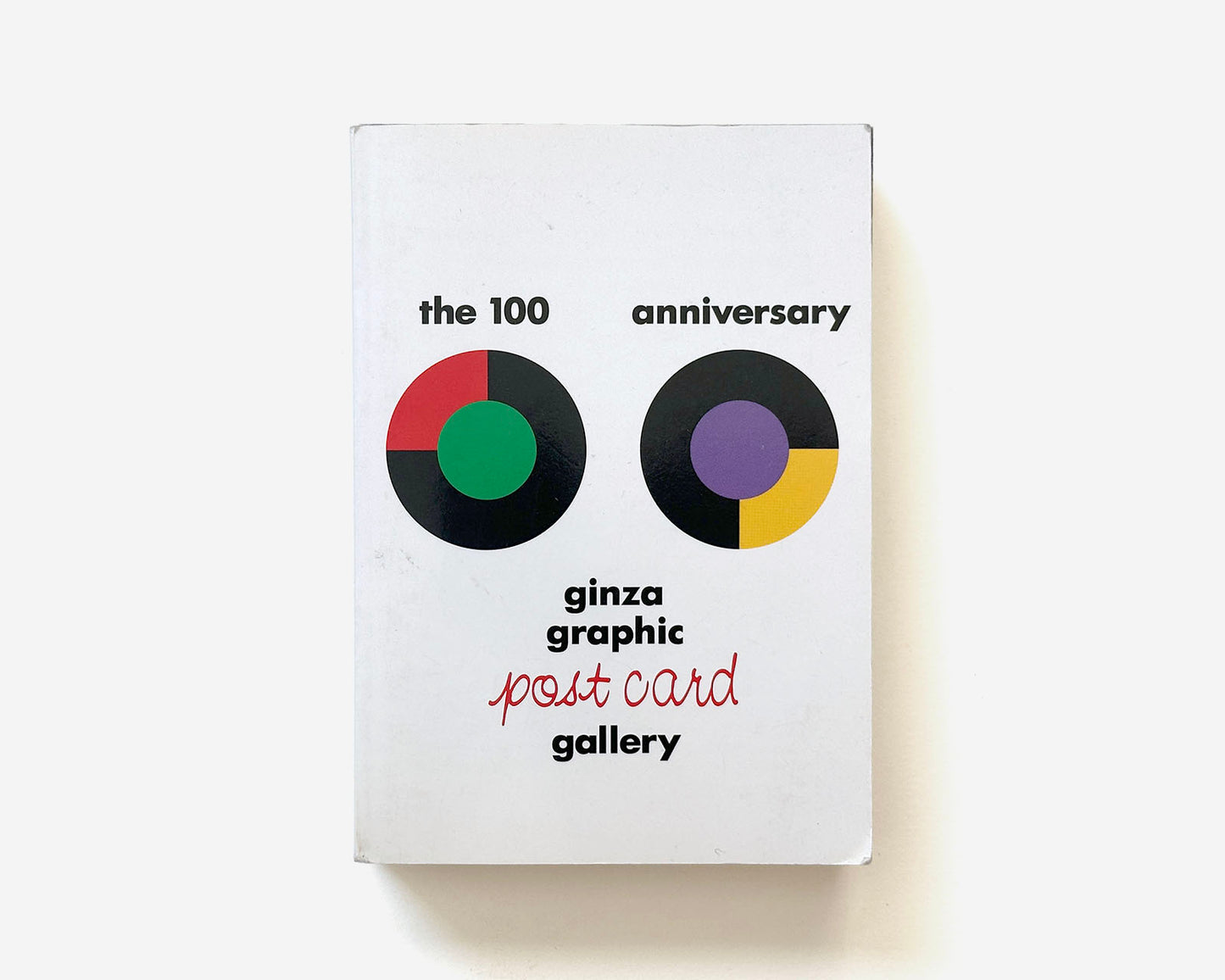 the 100 anniversary, ginza graphic gallery, postcard collection, 1994 [Ikko Tanaka]