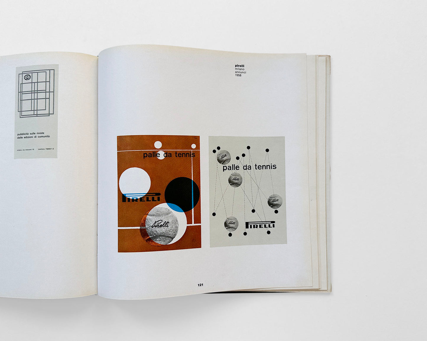 Disegno Grafico in Pubblicità / Graphic Design in Advertising, 1962 [Works by Heinz Waibl]