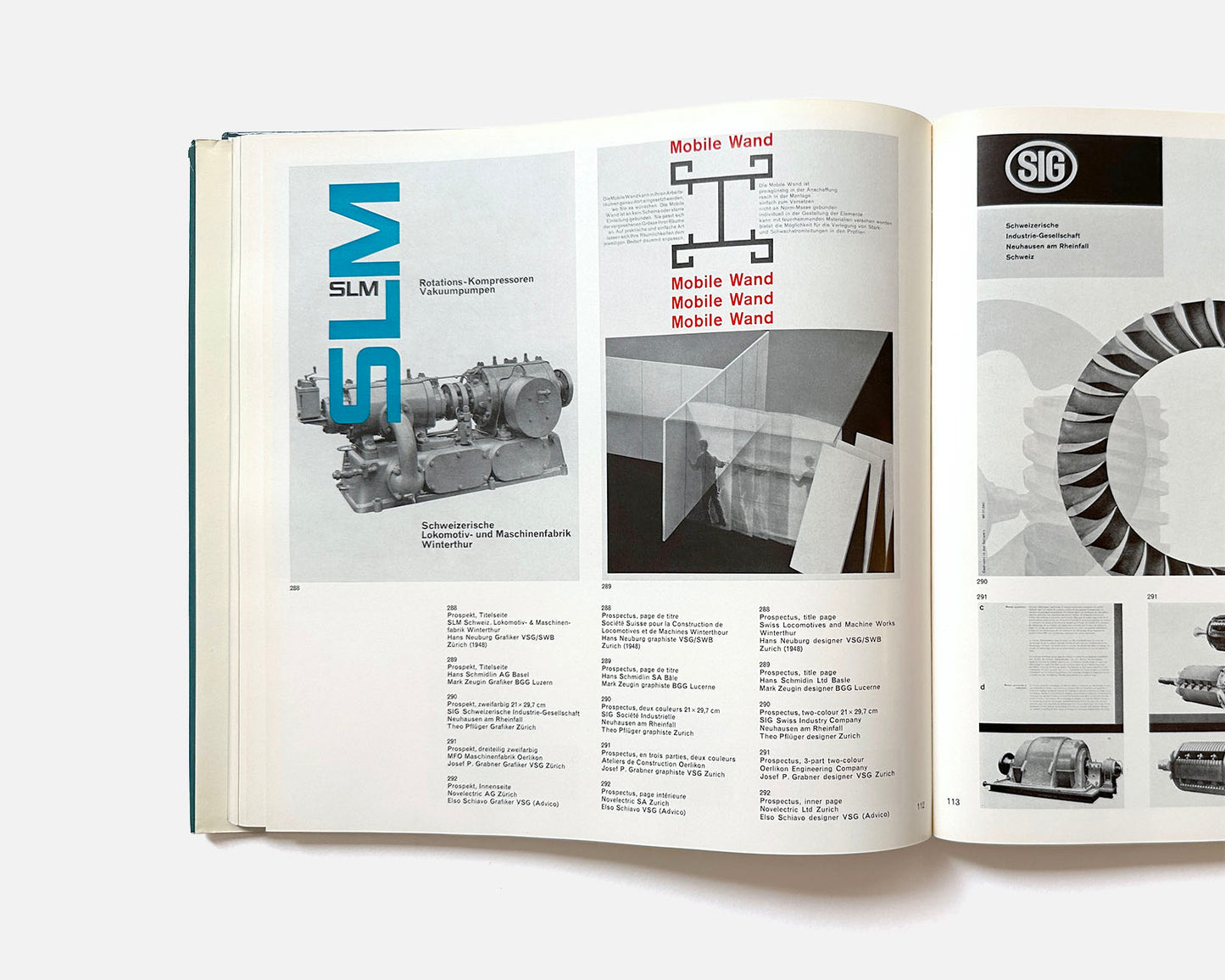 Graphic Design in Swiss Industry: The Standard Work on Successful Industrial Publicity, 1965 [Hans Neuburg, Walter Bangerter]