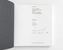 Load image into Gallery viewer, The Roots of Italian Visual Communication [Signed by Heinz Waibl]
