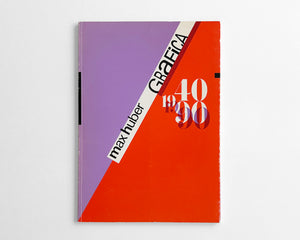 Max Huber Grafica 1940—1990 [Chiasso Exhibition Catalog, Achille Castiglioni]